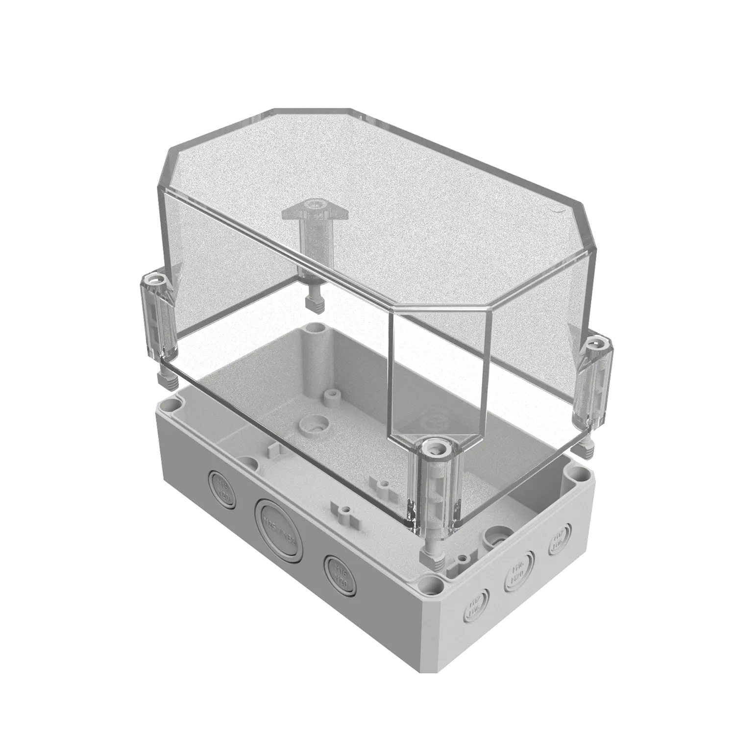 MULTI-BOX MBI-PC 181114 MK 聚碳酸酯工业外壳(透明盖)